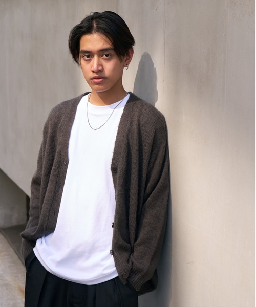 Ada.(エイダ)の「オーバーサイズモヘアカーディガン(カーディガン/ボレロ・レディース・チャコール/ピンク系その他/ブルー/ライトグリーン・FREE)」の21枚目の写真
