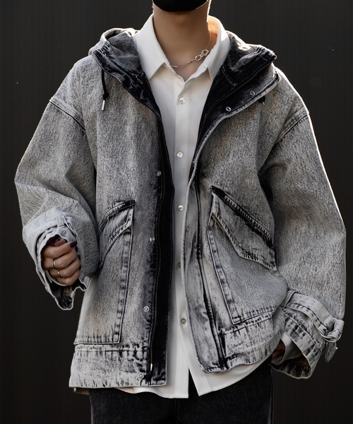 CLEL】Military Design Mountain Parka/ミリタリーデザイン