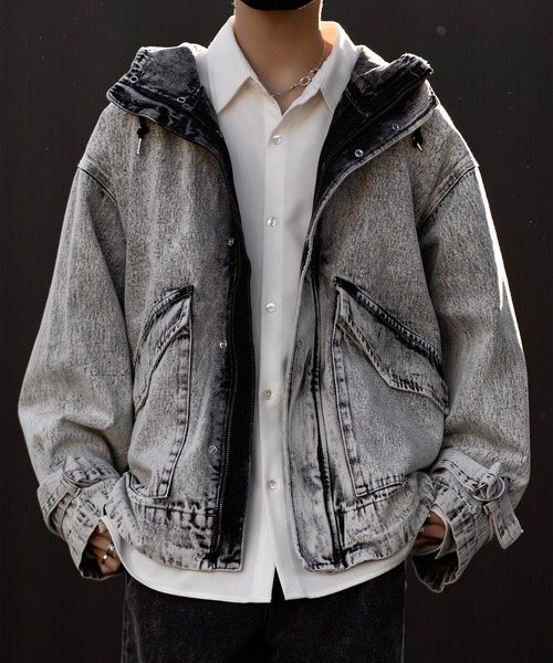 CLEL】Military Design Mountain Parka/ミリタリーデザイン