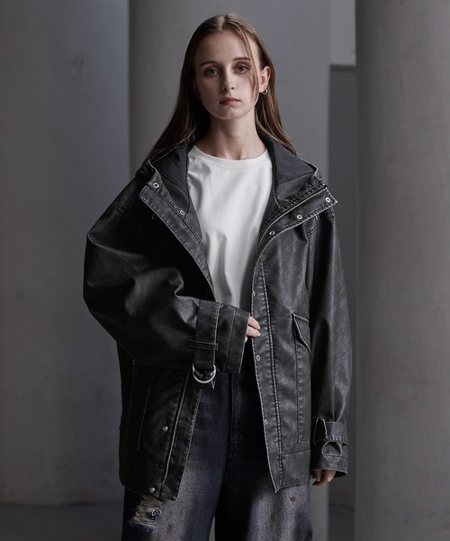 セール】【CLEL】Military Design Mountain Parka/ミリタリーデザイン