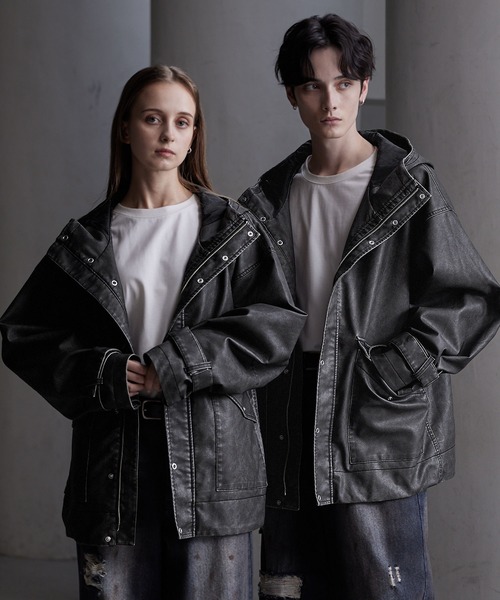 CLEL】Military Design Mountain Parka/ミリタリーデザイン