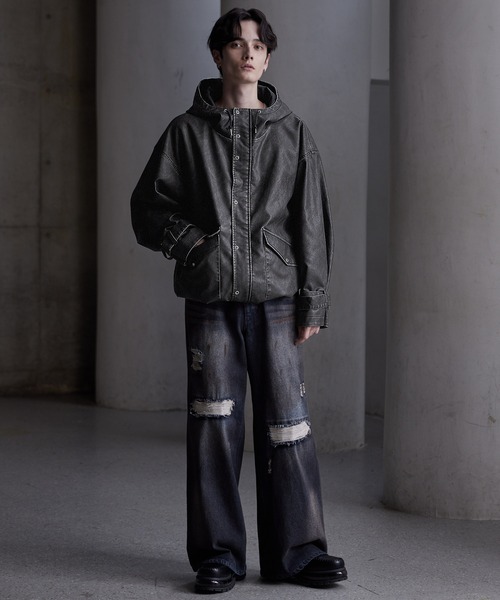 CLEL】Military Design Mountain Parka/ミリタリーデザイン