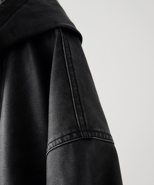 【CLEL】ミリタリーデザインマウンテンパーカー　S ホワイト CLEL】Military Design Mountain Parka/ミリタリーデザイン