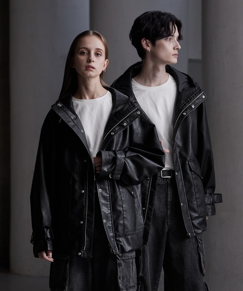 CLEL】Military Design Mountain Parka/ミリタリーデザイン