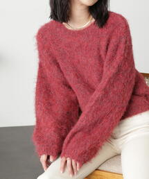 FREE'S MART | ◆［ＷＥＢ限定］ウール混リサイクルエコシャギーショート丈ニット(ニット/セーター)