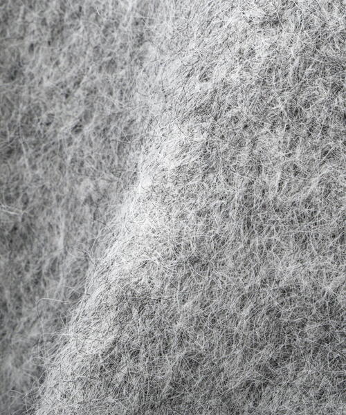 FREE'S MART（フリーズマート）の「◆［ＷＥＢ限定］ウール混リサイクルエコシャギーショート丈ニット（ニット/セーター・レディース・グリーン/グレー/ベージュ/レッド・FREE）」の16枚目の写真