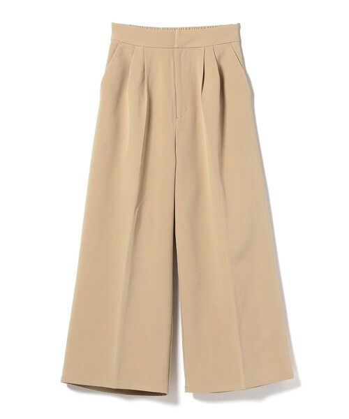 B:MING by BEAMS（ビーミングバイビームス）の「タック ワイドパンツ（その他パンツ・レディース・ブラウン系その他/ブラック/ダークグリーン・MEDIUM/SMALL）」の12枚目の写真