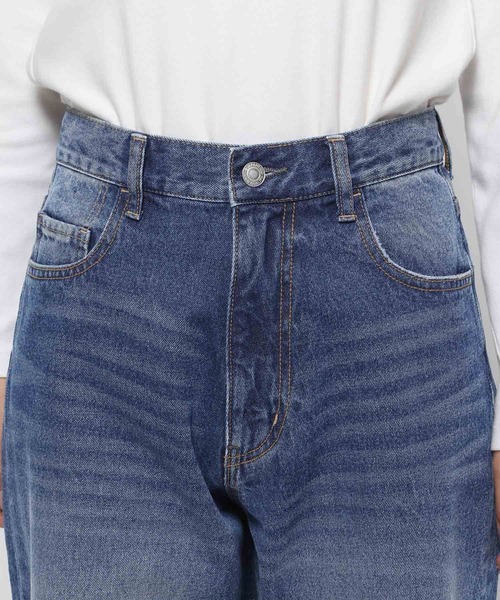LAKOLE（ラコレ）の「カットアウトデニム / 982734（デニムパンツ・レディース・チャコールグレー/ライトブルー/ブルー・SMALL/MEDIUM/LARGE）」の8枚目の写真