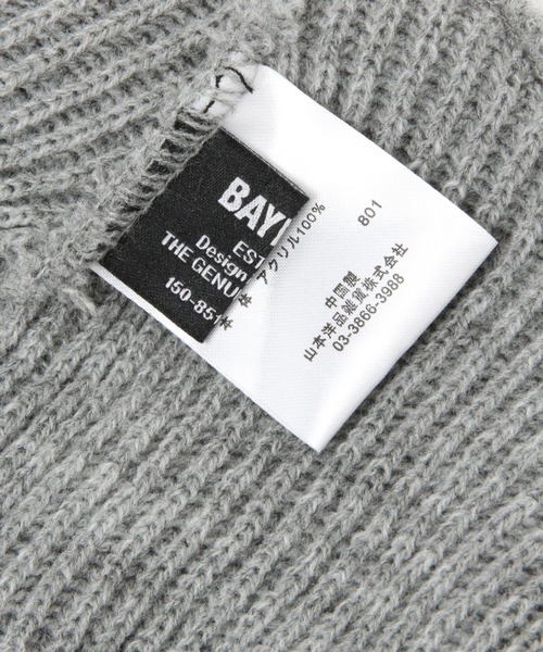 KRIFF MAYER(クリフメイヤー)の「【KRIFF MAYER(クリフメイヤー)】別注アクリルワッチ(ニットキャップ/ビーニー・メンズ・ブラック/グリーン/イエロー/グレー・FREE)」の10枚目の写真