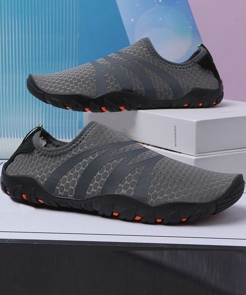 DAY CLOSET(デイ クローゼット)の「メンズ レディース スポーティーマリンシューズ(その他シューズ・メンズ・グレー/ライトブルー/ライトグレー/ピンク/ネイビー・22.5cm/23.0cm/24.0cm/24.5cm/25.5cm/26.0cm/26.5cm/27.0cm/27.5cm/28.0cm/25.0cm/23.5cm)」の3枚目の写真