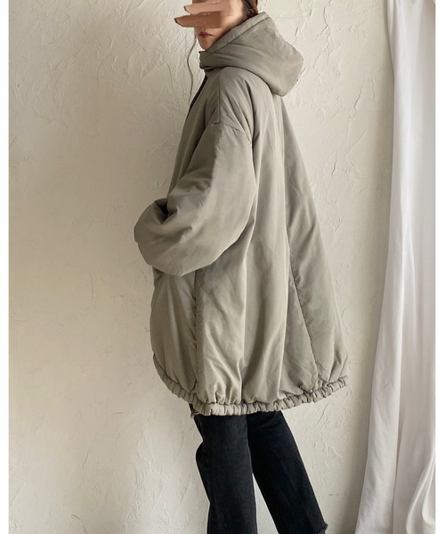 She's Closet（シーズクローゼット）の「スタンドカラーフード