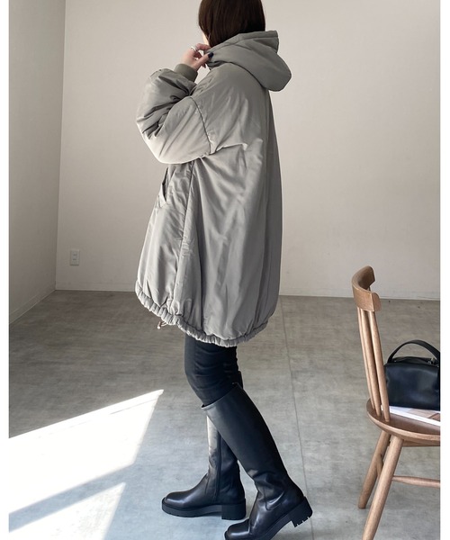 She's Closet（シーズクローゼット）の「スタンドカラーフード