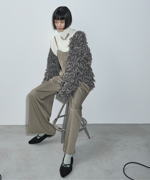 THE YOn(ザヨン)の「クロスストラップボアパンプス(パンプス・レディース・アイボリー/ブラック/ベージュ・38/39/37)」の18枚目の写真