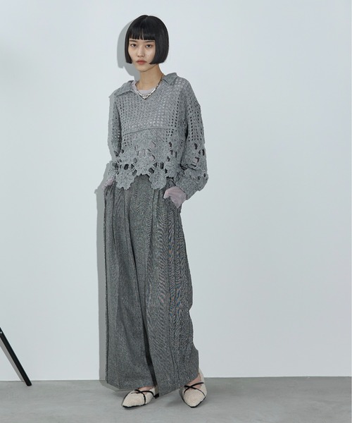 THE YOn(ザヨン)の「クロスストラップボアパンプス(パンプス・レディース・アイボリー/ブラック/ベージュ・38/39/37)」の4枚目の写真