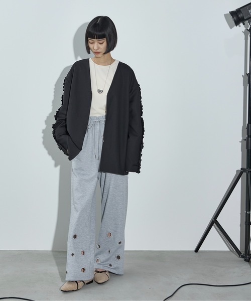 THE YOn クロスストラップボアパンプス セール】クロスストラップボアパンプス（パンプス）｜THE YOn