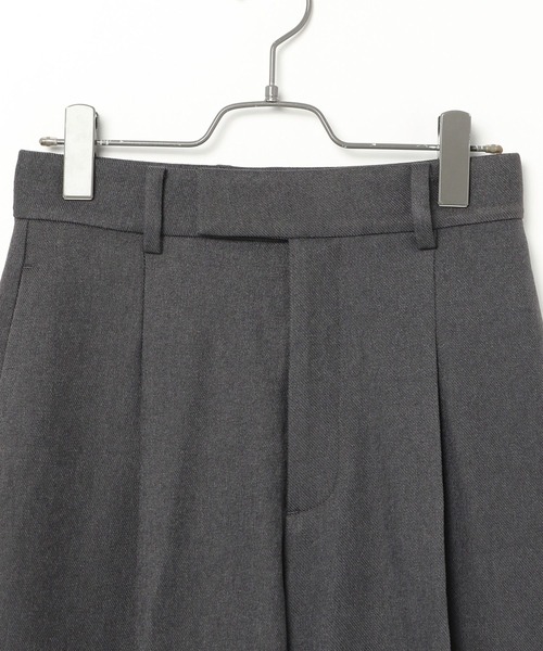 Heather（ヘザー）の「ロールアップスラックスパンツ　990414（スラックス・レディース・ブラック/チャコールグレー・M/S）」の3枚目の写真