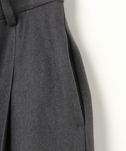 Heather（ヘザー）の「ロールアップスラックスパンツ　990414（スラックス・レディース・ブラック/チャコールグレー・M/S）」の5枚目の写真