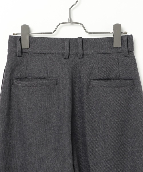 Heather（ヘザー）の「ロールアップスラックスパンツ　990414（スラックス・レディース・ブラック/チャコールグレー・M/S）」の8枚目の写真