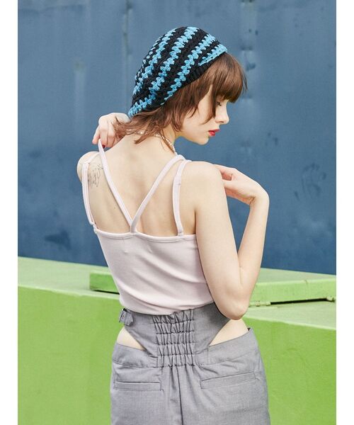 jouetie（ジュエティ）の「クロシェベレー（ハンチング/ベレー帽・レディース・ブラック/ブラウン・FREE）」の11枚目の写真