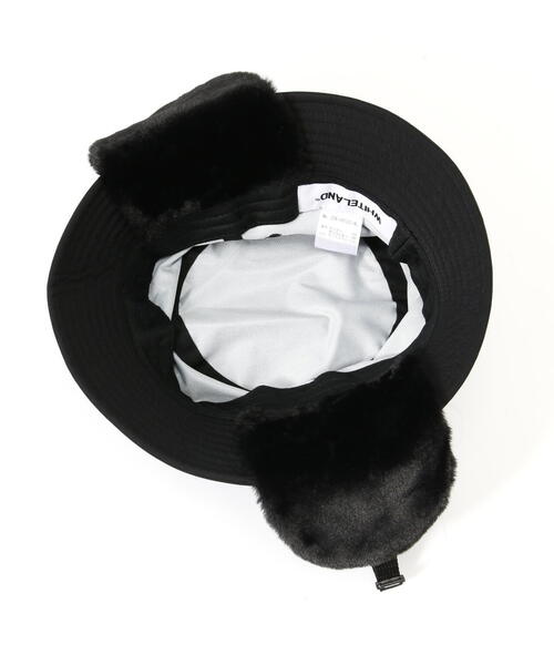 WHITELAND（ホワイトランド）の「WHITELAND/ホワイトランド/THREE LAYERS HAT（ハット・メンズ・ブラック・F）」の4枚目の写真