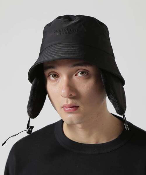 WHITELAND（ホワイトランド）の「WHITELAND/ホワイトランド/THREE LAYERS HAT（ハット・メンズ・ブラック・F）」の3枚目の写真