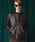 MAISON SPECIAL�i���]���X�y�V�����j�́u�sUNISEX�tDress-Fit Sheep Leather Single Rider Jacket/�h���X�t�B�b�g�V�[�v���U�[�V���O�����C�_�[�X�W���P�b�g�yMAISON SPECIAL/���]���X�y�V�����z�i���C�_�[�X�W���P�b�g�j�v�b�u���b�N