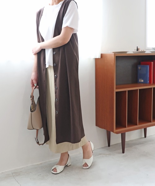 MODE KAORI（モードカオリ）の「【本革】セパレートフラットシューズ/35742（パンプス・レディース・ベージュ系その他/ホワイト/ブラック・23.5cm/24cm/24.5cm/25cm/23cm/22.5cm）」の15枚目の写真