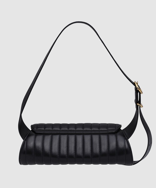 JIL SANDER(ジルサンダー)の「CANNOLO SM QUILTED(ショルダーバッグ・レディース・ブラック/ナチュラル・UNI)」の3枚目の写真