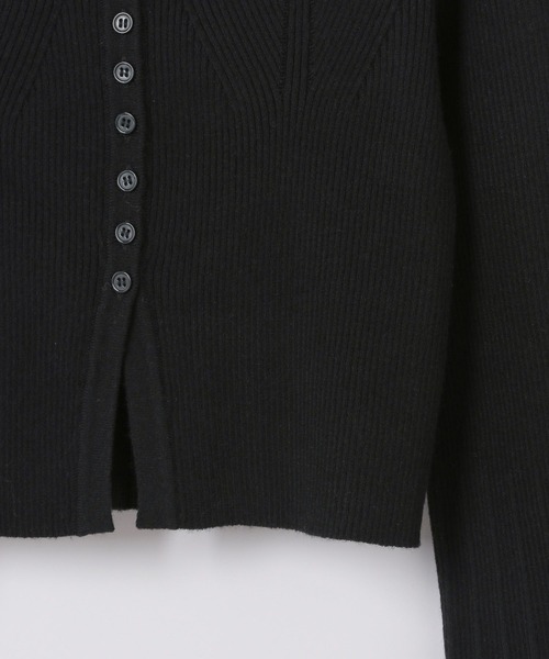 Heather（ヘザー）の「ハートネックデザインニット  102410（ニット/セーター・レディース・アイボリー/ブラック/グレー・FREE）」の20枚目の写真