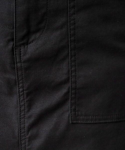 OPAQUE.CLIP(オペークドットクリップ)の「ストレッチベイカースカート/オーガニックコットン混【洗濯機洗い可/ストレッチ】(スカート・レディース・オフホワイト/ブラック/カーキ・40/38/42/36/34)」の22枚目の写真