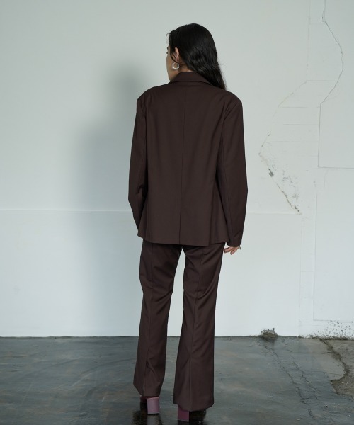 CIEL'AIR(シエルエアー)の「Back Slit Trouser(その他パンツ・レディース・ブラウン/カーキ・M/L)」の8枚目の写真