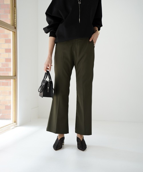 CIEL'AIR(シエルエアー)の「Back Slit Trouser(その他パンツ・レディース・ブラウン/カーキ・M/L)」の14枚目の写真