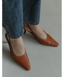 Re:EDIT | [2024AW SHOES COLLECTION][販売数1千足突破！][大きいサイズ有]バックストラップスクエアトゥミュールパンプス(パンプス)