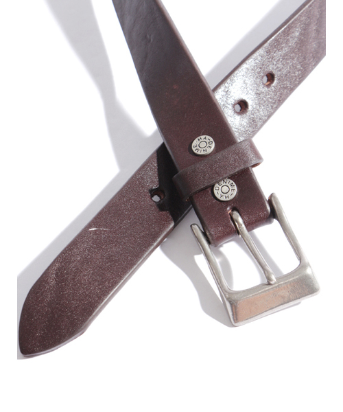 ドゥニーム Denime　レザー ベルト　34　86～98㎝　ホワイト Denime（ドゥニーム）の「40mm LEATHER BELT&frasl;40mmレザーベルト（ベルト