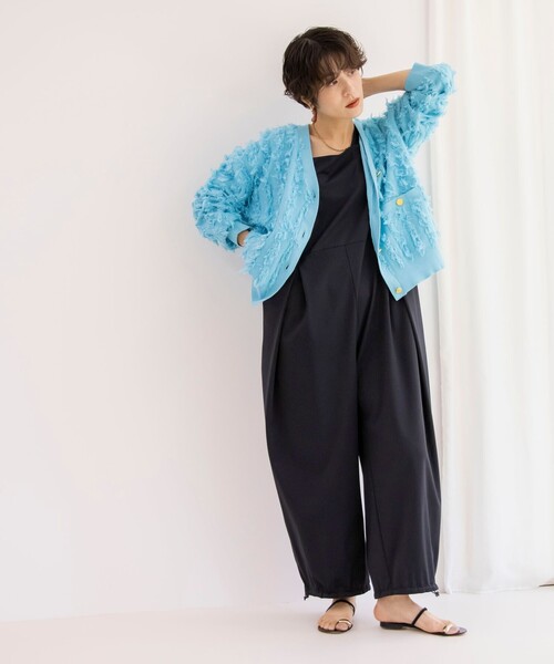 Rie Miller（リエミラー）の「ウォッシャブルスクエアネック