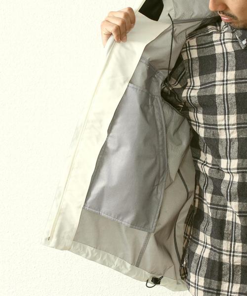 coen（コーエン）の「3レイヤーマウンテンパーカー（マウンテンパーカー・メンズ・オフホワイト/ケリー/ネイビー・SMALL/X-LARGE/MEDIUM/LARGE）」の17枚目の写真