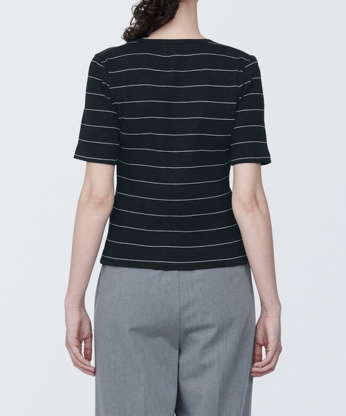 todo リブ編み 半袖Tシャツ 楽天市場】【限定！10%OFFクーポンで2070円】≪8月1日再販≫リブ
