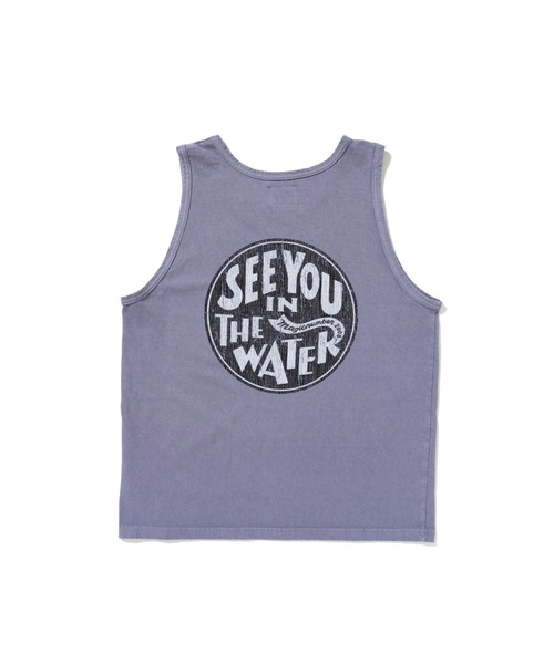 MAGIC NUMBER（マジック ナンバー）の「【MAGIC NUMBER】SEE YOU IN THE WATER XV US COTTON TANK（タンクトップ・メンズ・ミント/パープル/ホワイト/ブラック・MEDIUM/LARGE/X-LARGE）」の4枚目の写真