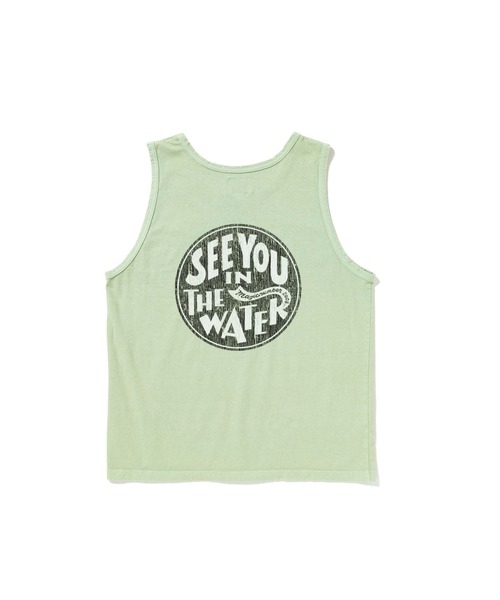 MAGIC NUMBER（マジック ナンバー）の「【MAGIC NUMBER】SEE YOU IN THE WATER XV US COTTON TANK（タンクトップ・メンズ・ミント/パープル/ホワイト/ブラック・MEDIUM/LARGE/X-LARGE）」の3枚目の写真