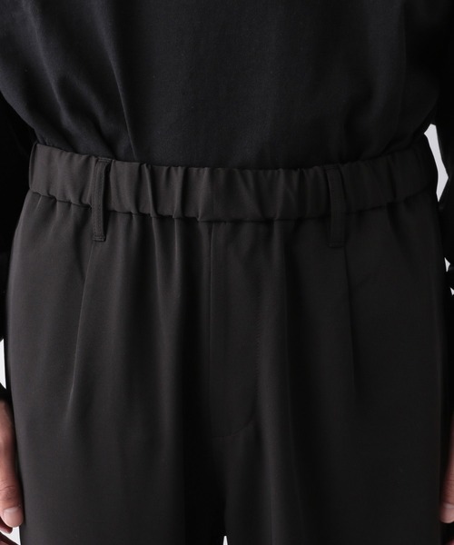 RAGEBLUE（レイジブルー）の「【LUXURY+EASY】DRAPE WIDE PANTS/ラグイージー/ドレープワイドパンツ（スラックス・メンズ・ブラウン/ブルー/グレー/ブラック/ライトグレー・LARGE/SMALL/MEDIUM）」の17枚目の写真