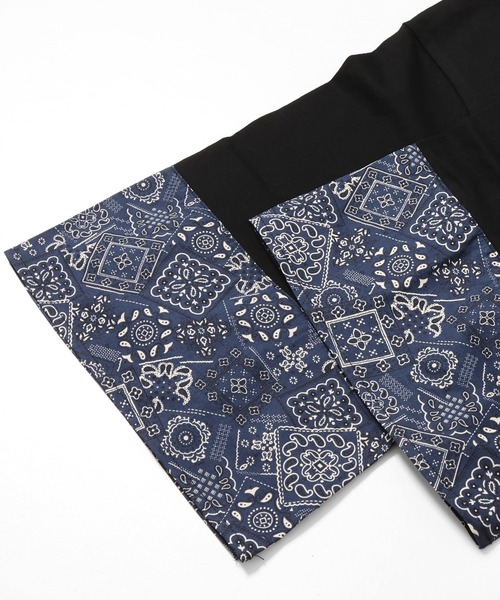 KRIFF MAYER Lady's Collection（クリフメイヤーレディースコレクション）の「カット×布帛リメイク風ワンピース（ワンピース・レディース・ブラウン/ブラック/オートミール/チャコール・LARGE/MEDIUM）」の14枚目の写真