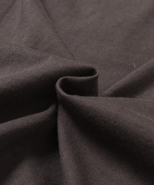 KRIFF MAYER Lady's Collection（クリフメイヤーレディースコレクション）の「カット×布帛リメイク風ワンピース（ワンピース・レディース・ブラウン/ブラック/オートミール/チャコール・LARGE/MEDIUM）」の19枚目の写真