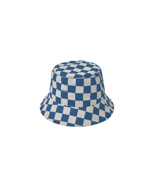 ENCIRCLE(エンサークル)の「【ENCIRCLE/エンサークル】Block check en bucket hat/ブロックチェックエンバケットハット(ハット・レディース・コバルトブルー・FREE)」の2枚目の写真