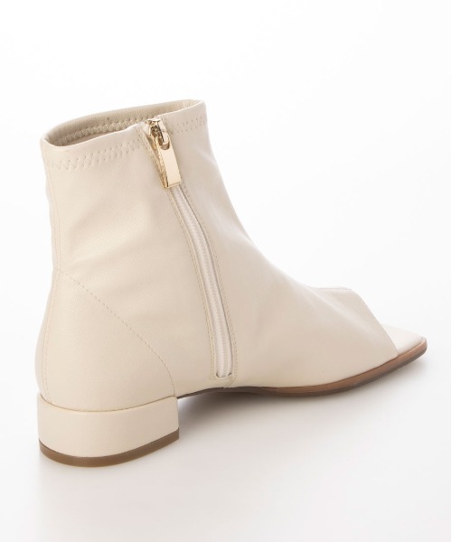 enchanted(エンチャンテッド)の「スクエアカバードサンダル(サンダル・レディース・アイボリー/ブラック・39/38/37/36/35)」の3枚目の写真