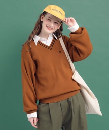 MUHET（ミュエータ）の「ラインVネックスプリングニット（ニット/セーター・メンズ）」