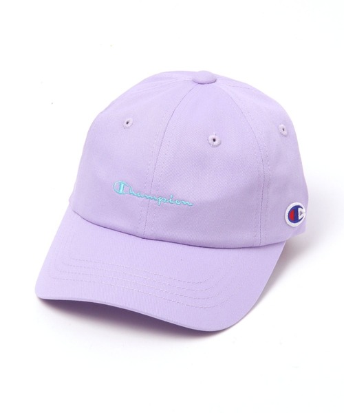 Champion(チャンピオン)の「【Champion(チャンピオン)】ツイル&デニムCAP(KIDS)(キャップ・キッズ・ネイビー/ダークグレー/ベージュ/ラベンダー/ピンク/ブルー/ブラック/オリーブ/サックスブルー・FREE)」の8枚目の写真