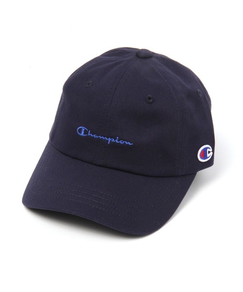 Champion(チャンピオン)の「【Champion(チャンピオン)】ツイル&デニムCAP(KIDS)(キャップ・キッズ・ネイビー/ダークグレー/ベージュ/ラベンダー/ピンク/ブルー/ブラック/オリーブ/サックスブルー・FREE)」の5枚目の写真