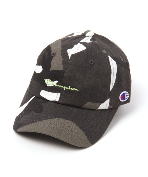 Champion(チャンピオン)の「【Champion(チャンピオン)】ツイル&デニムCAP(KIDS)(キャップ・キッズ・ネイビー/ダークグレー/ベージュ/ラベンダー/ピンク/ブルー/ブラック/オリーブ/サックスブルー・FREE)」の3枚目の写真