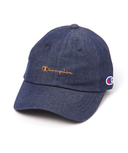 Champion(チャンピオン)の「【Champion(チャンピオン)】ツイル&デニムCAP(KIDS)(キャップ・キッズ・ネイビー/ダークグレー/ベージュ/ラベンダー/ピンク/ブルー/ブラック/オリーブ/サックスブルー・FREE)」の10枚目の写真