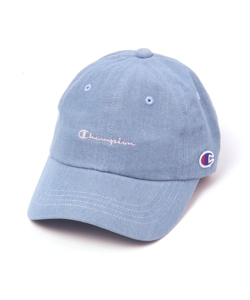 Champion(チャンピオン)の「【Champion(チャンピオン)】ツイル&デニムCAP(KIDS)(キャップ・キッズ・ネイビー/ダークグレー/ベージュ/ラベンダー/ピンク/ブルー/ブラック/オリーブ/サックスブルー・FREE)」の11枚目の写真